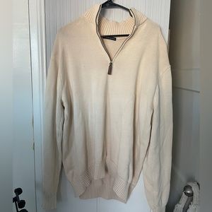 Brandy Melville Quarter Zip Sweater | One Size